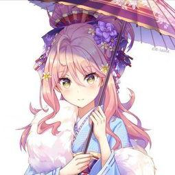 清纯动漫少女图片大全