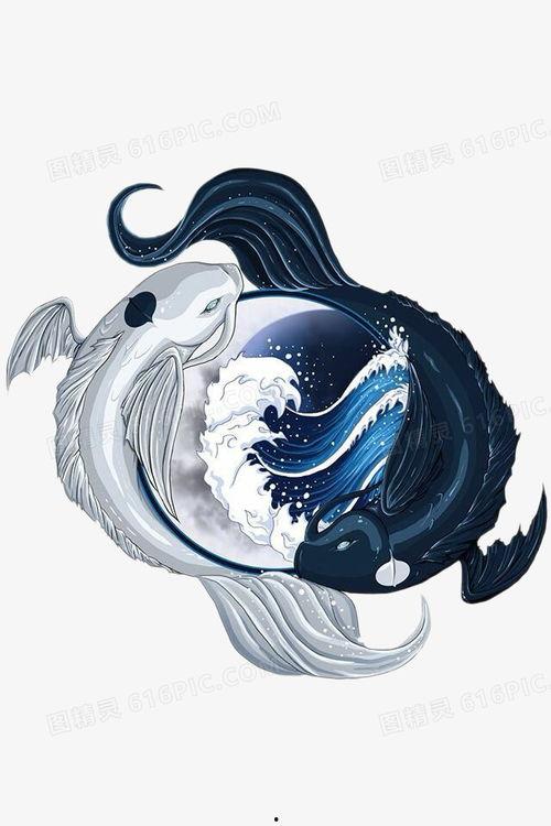阴阳鱼图片大全,探寻东方哲学的和谐奥秘