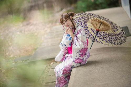 日本和服照片,日本和服之美
