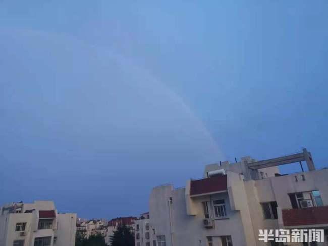 雨后彩虹的视频,大自然的绚丽画卷